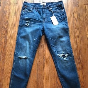 NWT Madewell Skinny Skinny 9” High Riser Jeans